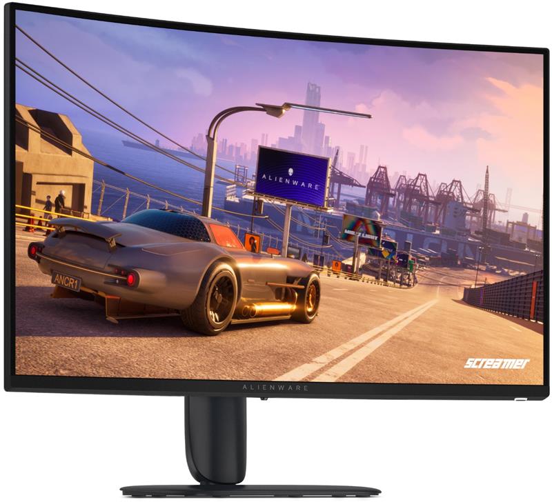 Монітор DELL 31.5" AW3226DM 2xHDMI, DP, USB, VA, 2560x1440, 240Hz, 1ms, DCI-P3 95%, CURVED, FreeSync, HDR 400