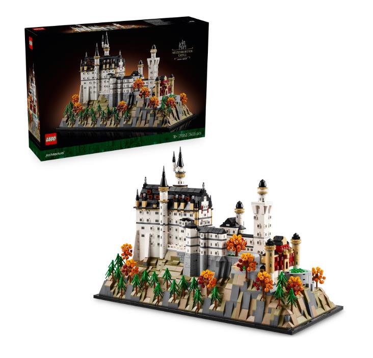 Конструктор LEGO Architecture Замок Нойшванштайн