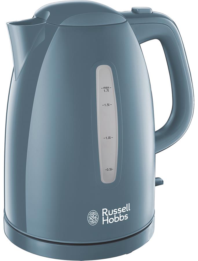 Чайник Russell Hobbs 21274-70 Textures Grey, 2400 Вт, 1,7 л, откидная крышка, серый