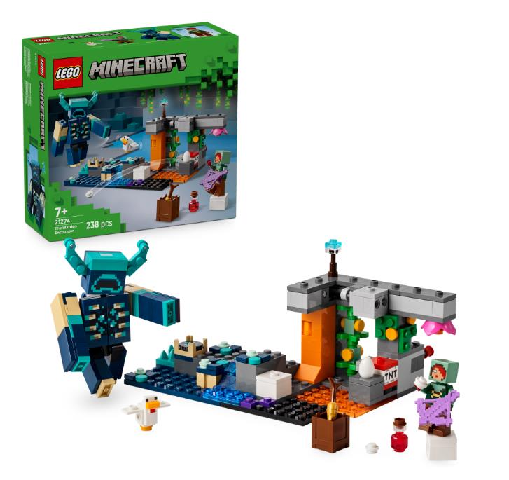 Конструктор LEGO Minecraft Зустріч із Боронителем