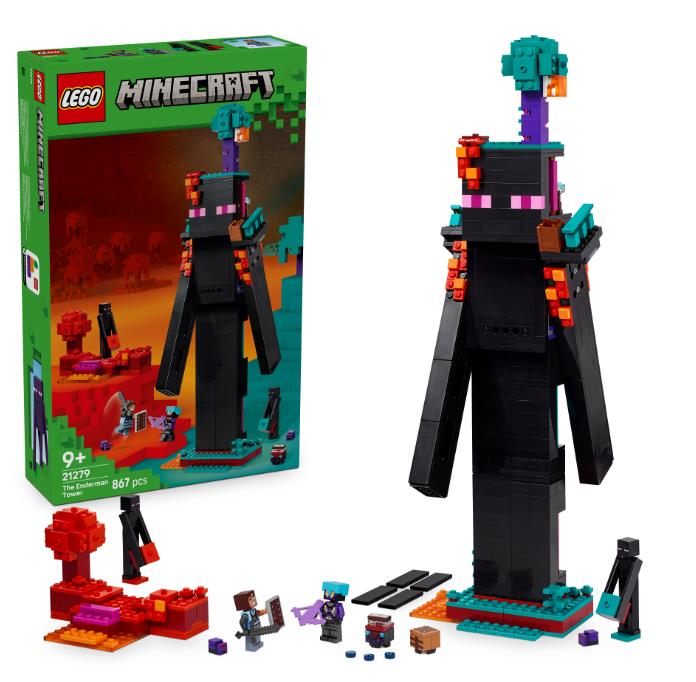 Конструктор LEGO Minecraft Вежа Ендермена