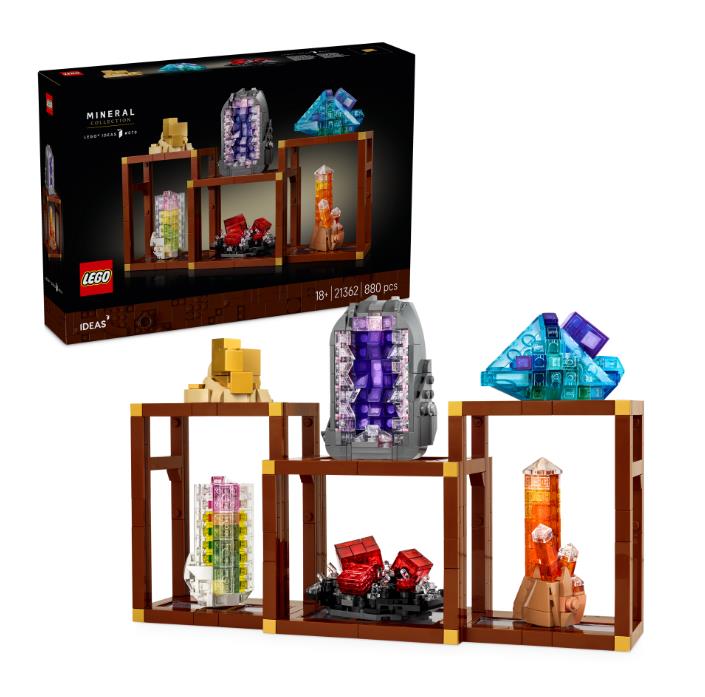 Конструктор LEGO Ideas Колекція мінералів