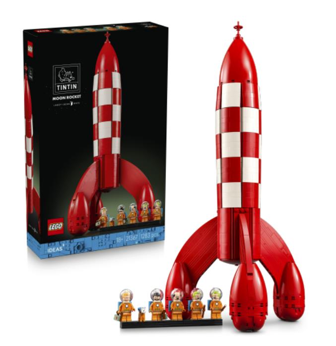 Конструктор LEGO Ideas Місячна ракета Tintin