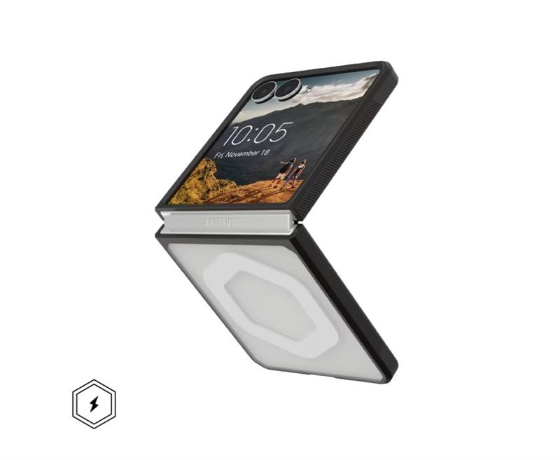 Чохол UAG для Samsung Galaxy Z Flip 8, Mouve with Magnet, Ice
