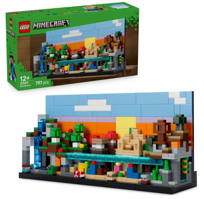 Конструктор LEGO Minecraft Мінібіоми