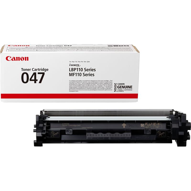 Тонер-картридж Canon 047 LBP112/MFP112/113 Black (1600 стор.)