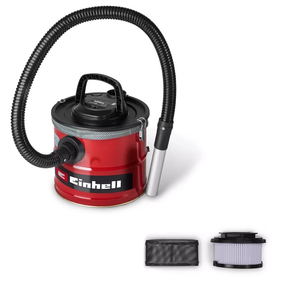 Пилосос для збору золи Einhell TC-AV 1830 D 800Вт 170мбар контейнер 18л сухе прибирання 3.4кг
