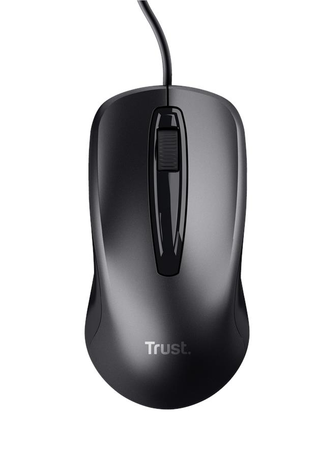 Миша Trust Carve, USB-A, чорний