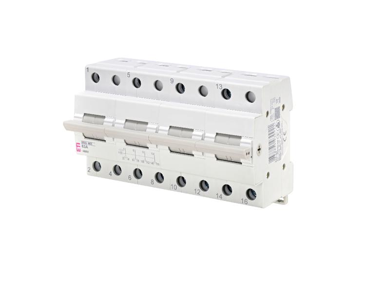 Перемикач навантаження SSQ 463 "1-0-2", 4p 63A