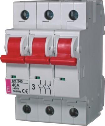 Вимикач навантаження ETI, SV 3125 3р 125A