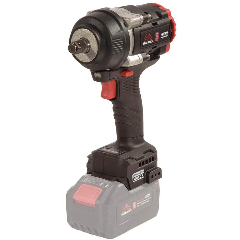 Гайковерт ударний акумуляторний Vitals Professional AT 1880 BL SmartLine+ 18В 2700об/хв 800Нм 1/2" 3 швидкості 1.9кг без АКБ та ЗП