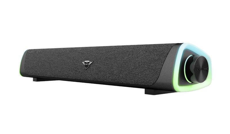 Акустична система Trust GXT 620 Axon Саундбар, USB/AUX, RGB, чорний