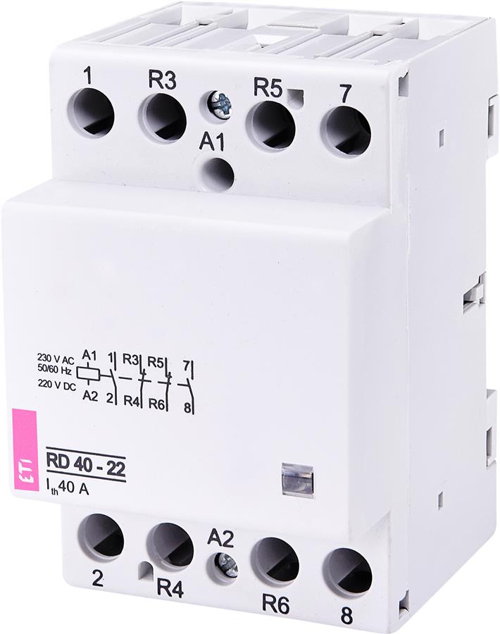 Контактор ETI, RD 40-22 230V AC/DC