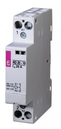Контактор імпульсний ETI, RBS 220-20 230V AC 20A (2НВ, AC1)