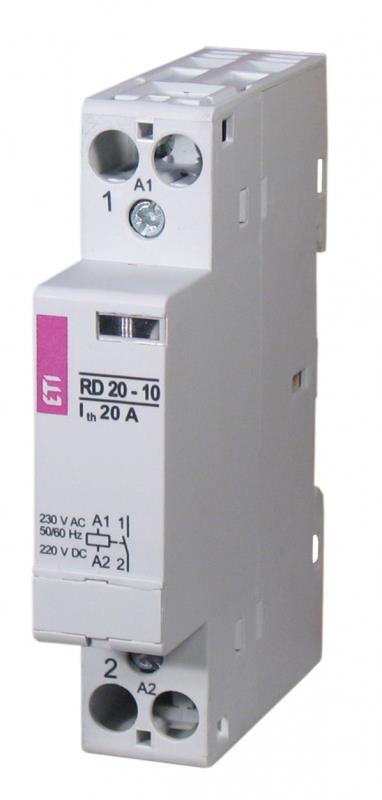 Контактор імпульсний ETI, RBS 432-40 230V AC 32A (4НВ, AC1)