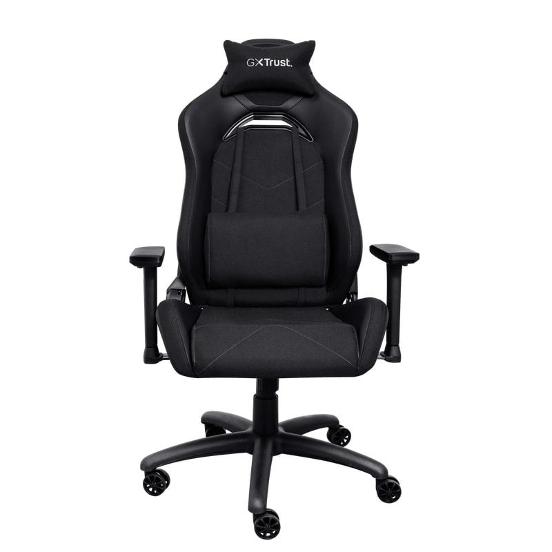 Крісло Trust GXT714 Ruya ECO, ПУ шкіра, 3D-Armrests, чорний