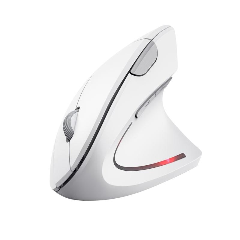 Миша Trust Verto Ergonomic, WL, білий