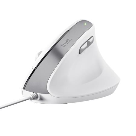 Миша Trust Bayo 2 Ergonomic, USB-A, біла