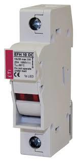 Тримач ETI, EFH 10 1P 25A 1000V DC