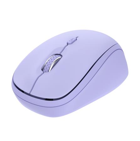 Миша Trust Yvi+ Compact Multi-Device, WL/BT/USB-A, фіолетовий