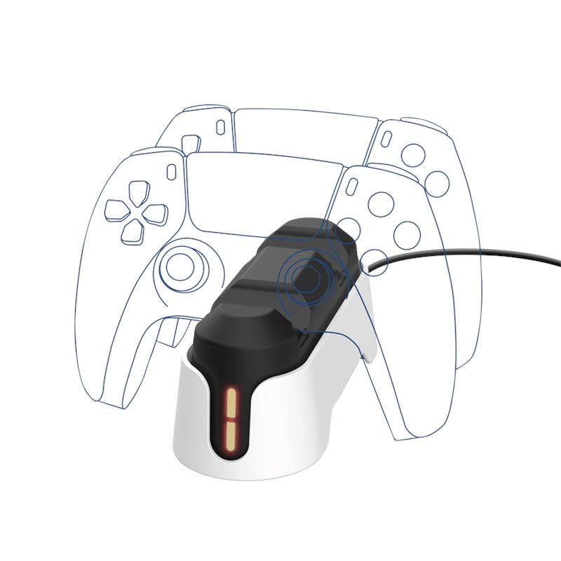 Зарядна станція для геймпадів Trust GXT 228 for PS5, білий