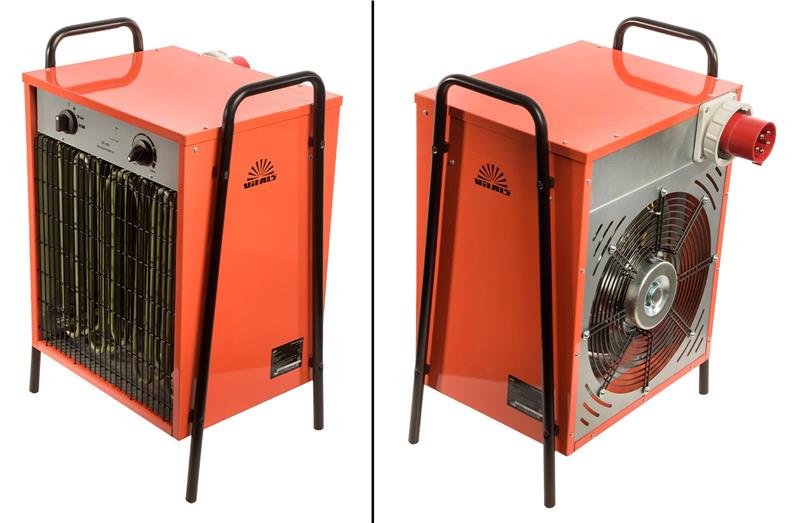 Теплова гармата електрична Vitals EH-303, 400В, 30кВт, 3871м3/год, 24.5кг