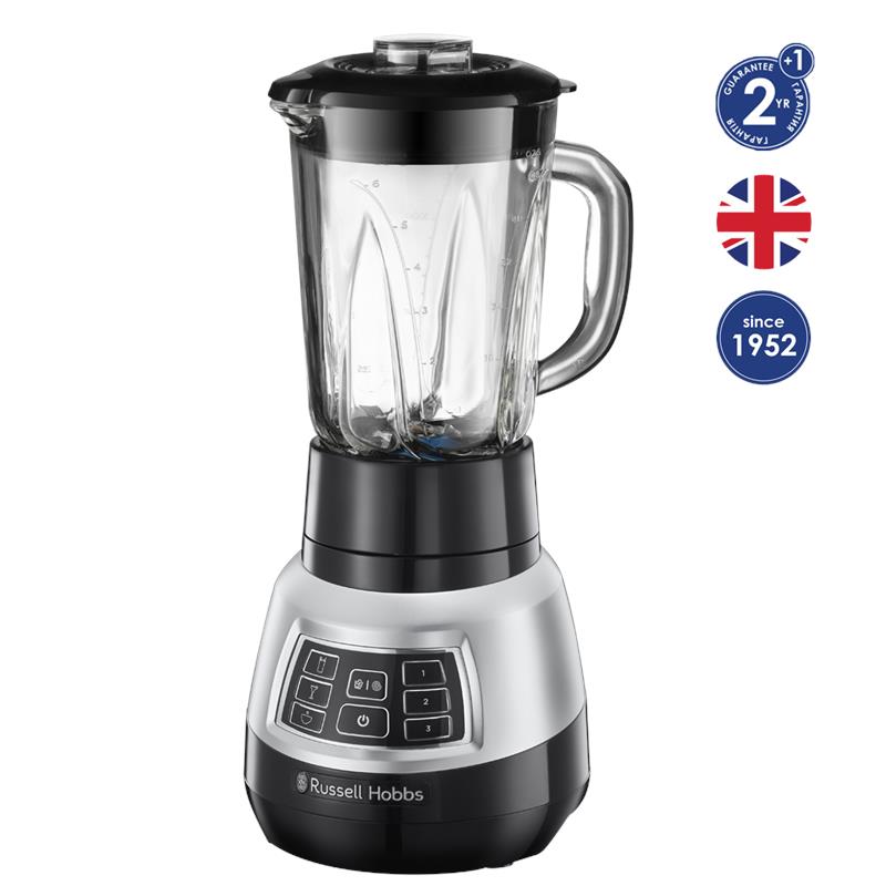 Стационарный блендер Russell Hobbs 25720-56 VELOCITY, 1000 Вт, 1500 мл, нержавеющая сталь