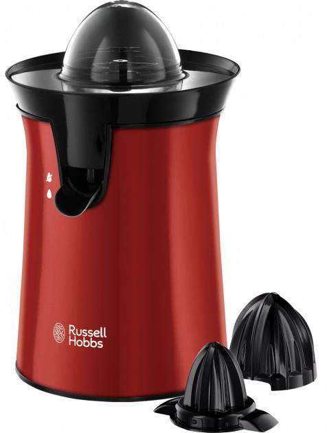 Соковыжималка Russell Hobbs 26010-56 Colours Plus+ Red, 60 Вт, реверс, 2 конуса, красный