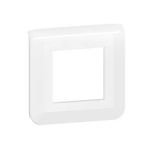 Рамка Legrand, 2 модулі, Mosaic NEW, колір білий