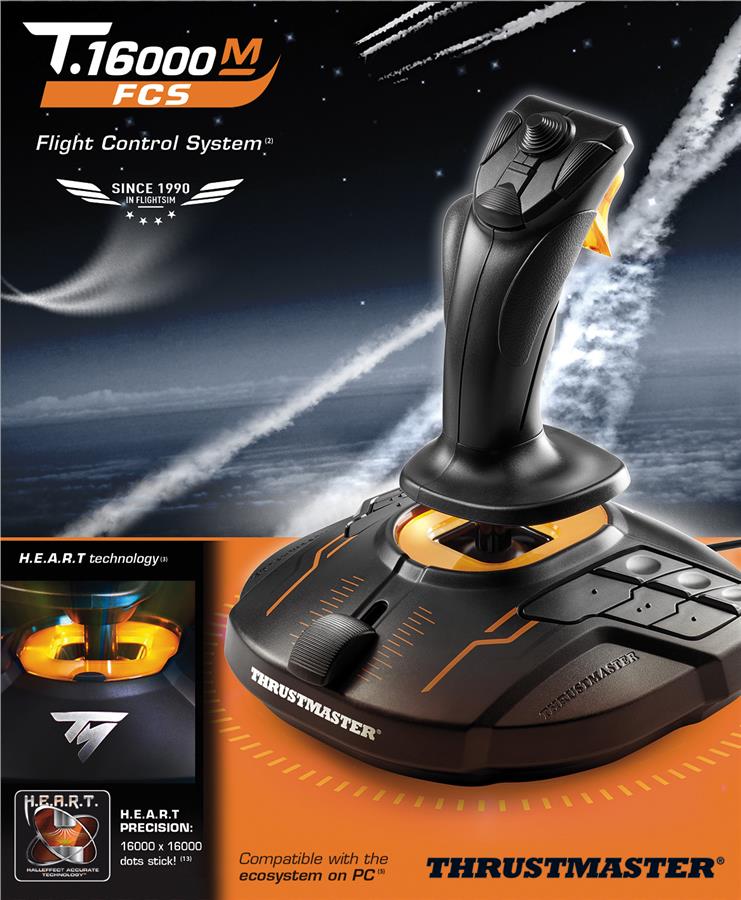 Джойстик для PC Thrustmaster  T-16000m fcs