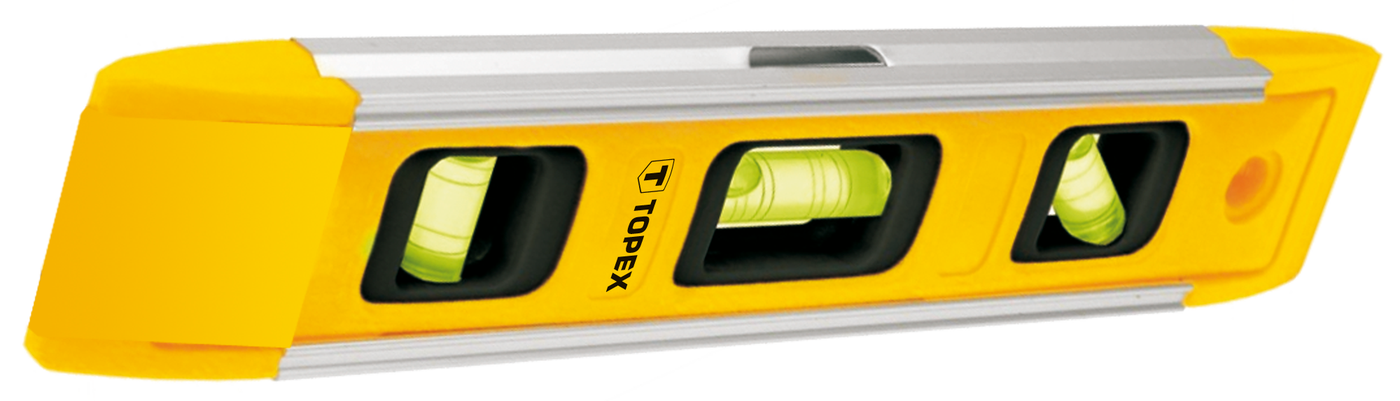 Рівень TOPEX Torpedo, 23см, 3 капсули, пластик, магнітна основа