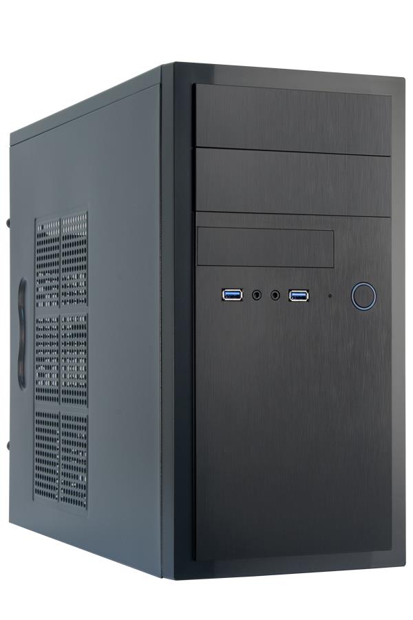 Комп’ютер персональний 2E Rational Intel i5-12400, 16Gb, F512GB, UMA, H610, HT-01B, 500W, Win11P