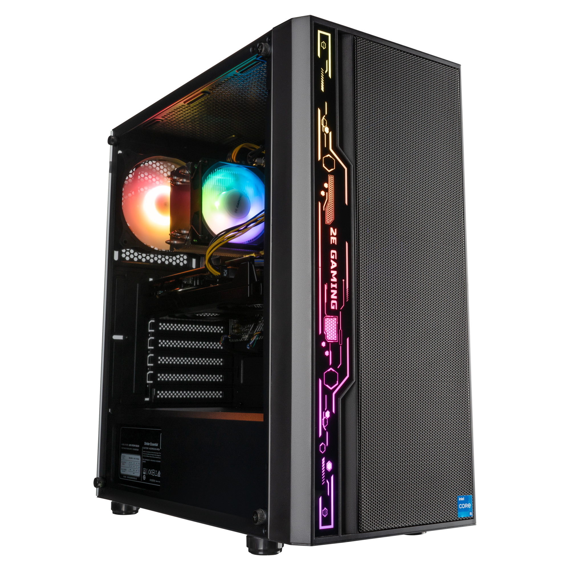 Комп’ютер персональний 2E Complex Gaming Intel i5-14400F, 32Gb, F1TB, NVD5060-8, H610, G2052, 600W, Win11