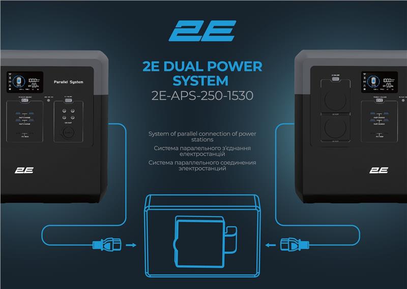 Система паралельного з’єднання електростанцій 2E Dual Power