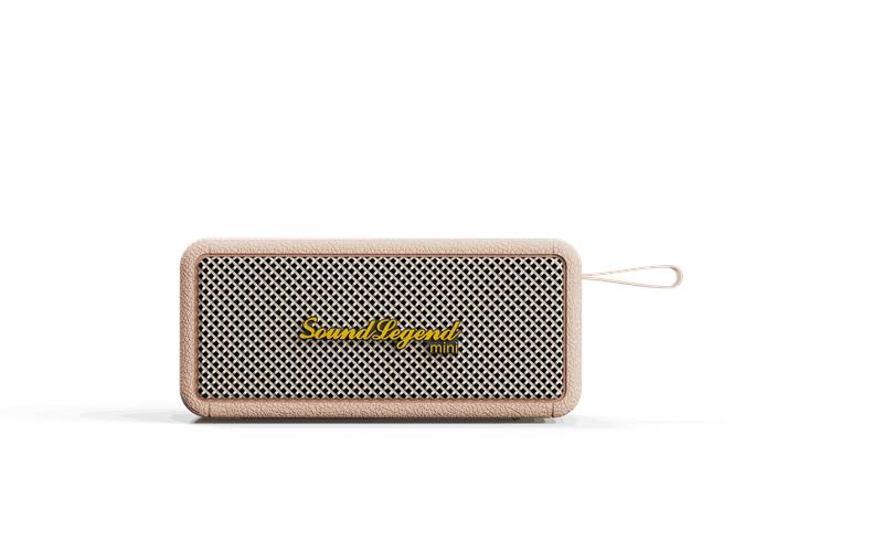 Портативна акустична система 2E SoundLegend Mini 40Вт, BT 5.3, TWS, FLAC, MP3, WAV, EQ, PowerBank, IPX6, Коричневий