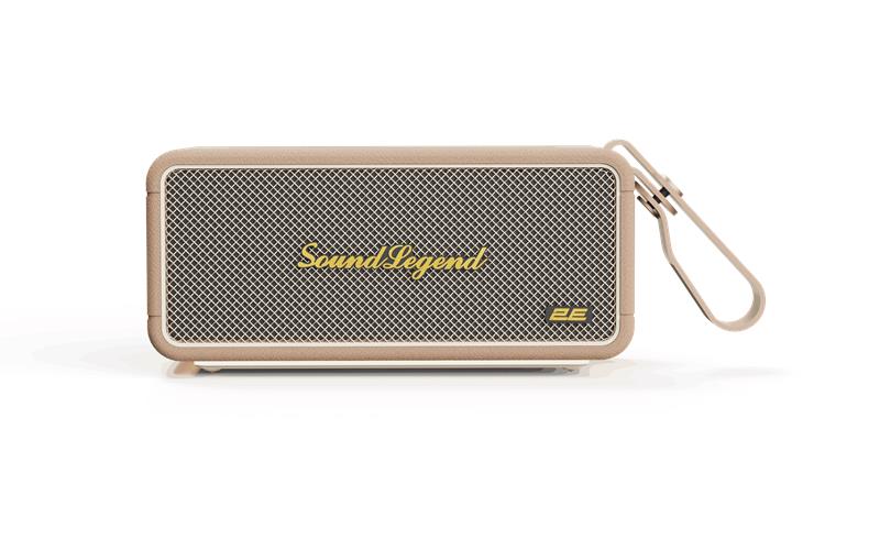 Портативна акустична система 2E SoundLegend 80Вт, BT 5.3, TWS, FLAC, MP3, WAV, EQ, PowerBank, IPX6, RGB, Коричневий