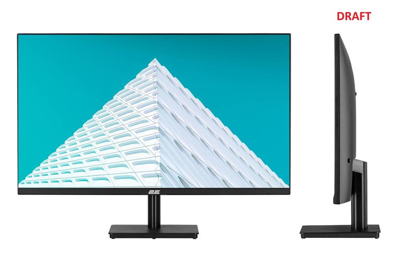 Монітор 2E 23.8" C2426B D-Sub, HDMI, IPS, 144Hz, FreeSync