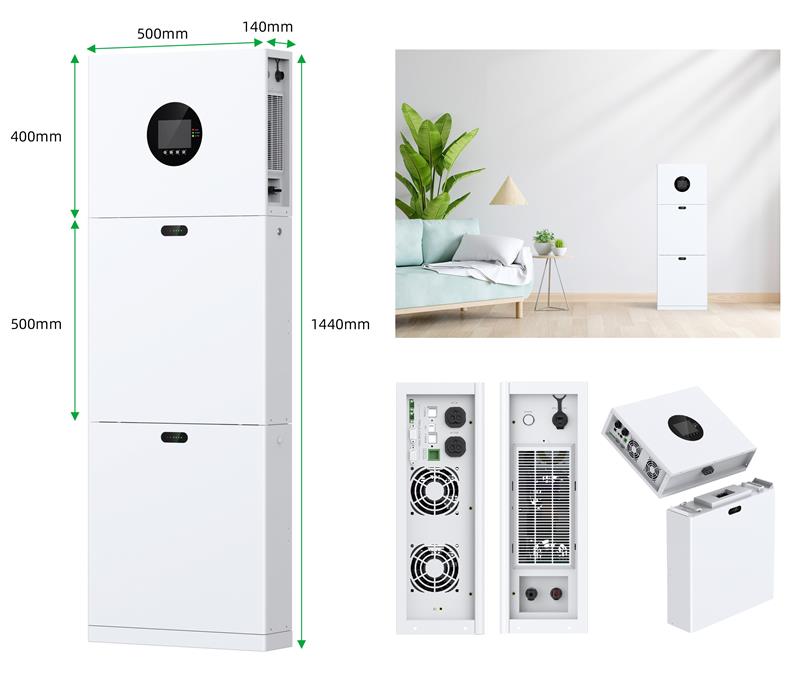 Система резервного живлення 2E PowerWall Vezha, 5000 Вт, 10.24 кВт/год, MPPT 5.5 кВт, WiFi, розширення ємності, паралельне підключення