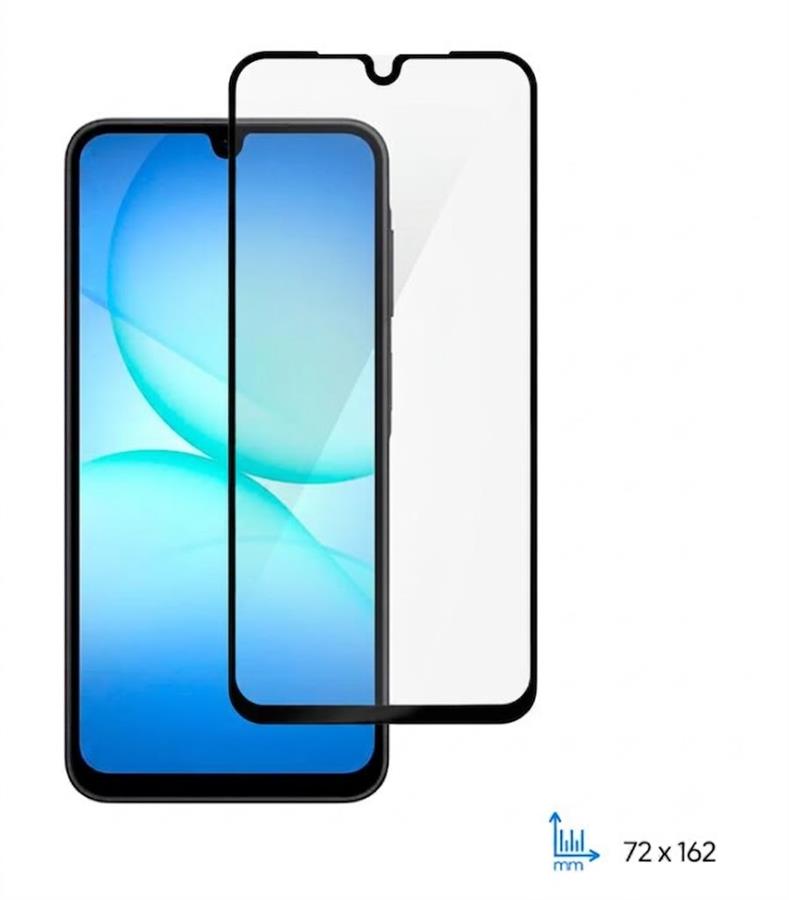 Захисне скло 2E для Samsung Galaxy A07 (A075), 2.5D FCFG, (1 Pack), чорна рамка
