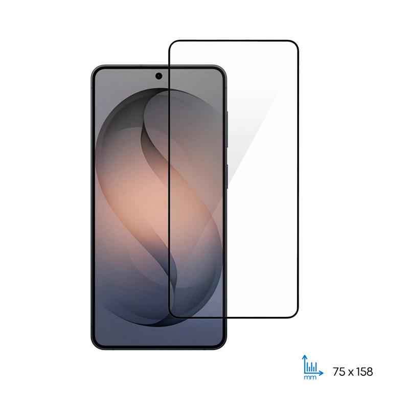 Захисне скло 2E для Samsung Galaxy S26+ 5G (S947) , 2.5D FCFG, (1 Pack), чорна рамка