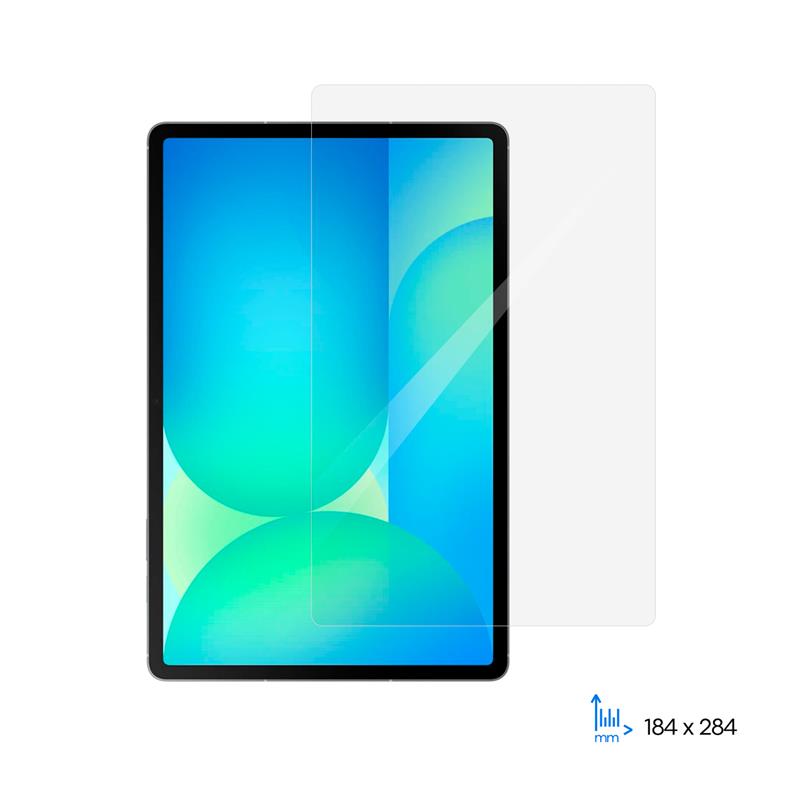 Захисне скло 2E для Samsung Galaxy Tab S10+ (X826) 12.4"(2025), 2.5D, прозорий