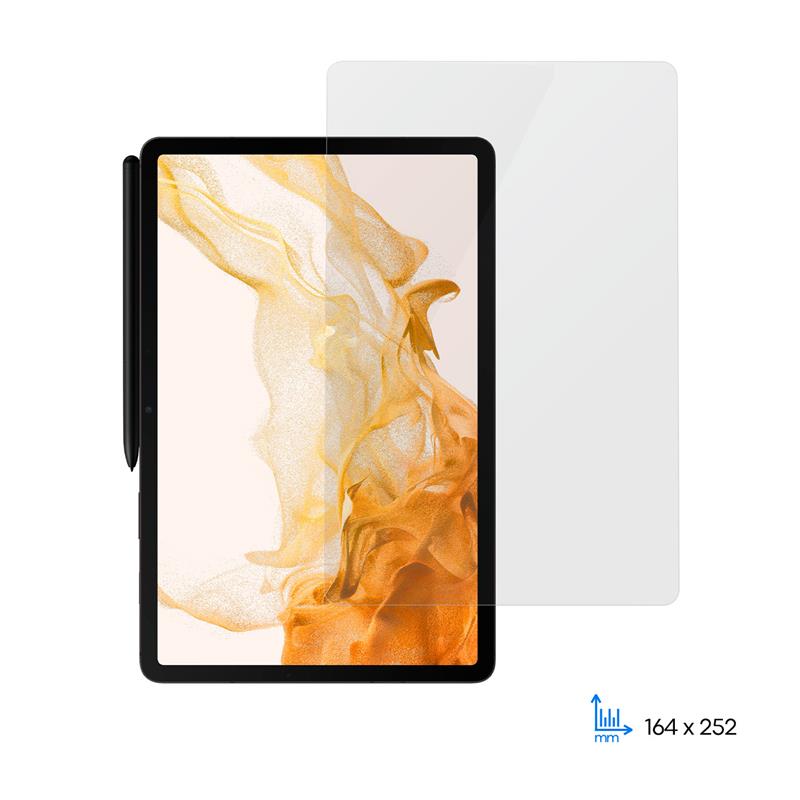 Захисне скло 2E для Samsung Galaxy Tab S8 (X700/X706) 11" (2022), 2.5D, прозорий