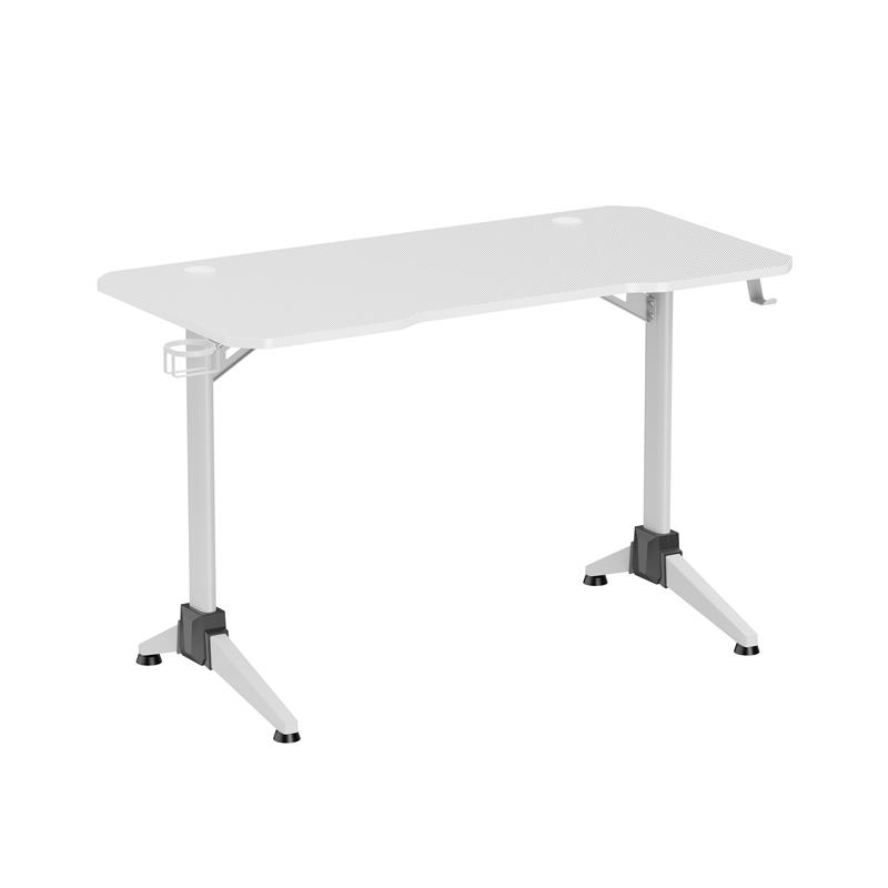 Стіл комп'ютерний 2E GAMING OTOROSHI, 120х60x75см, біло-сірий