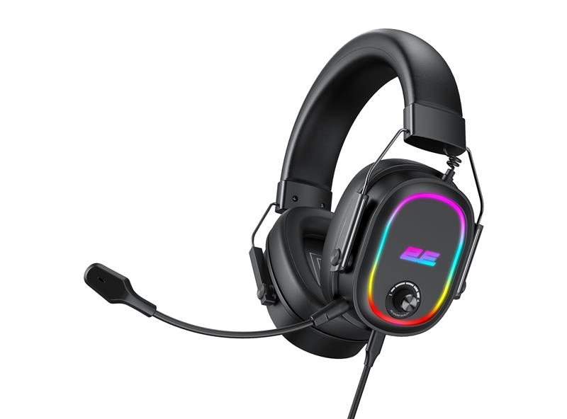 Гарнітура ігрова 2E GAMING HG320 V2, 7.1, USB-A, RGB, 2м, чорний