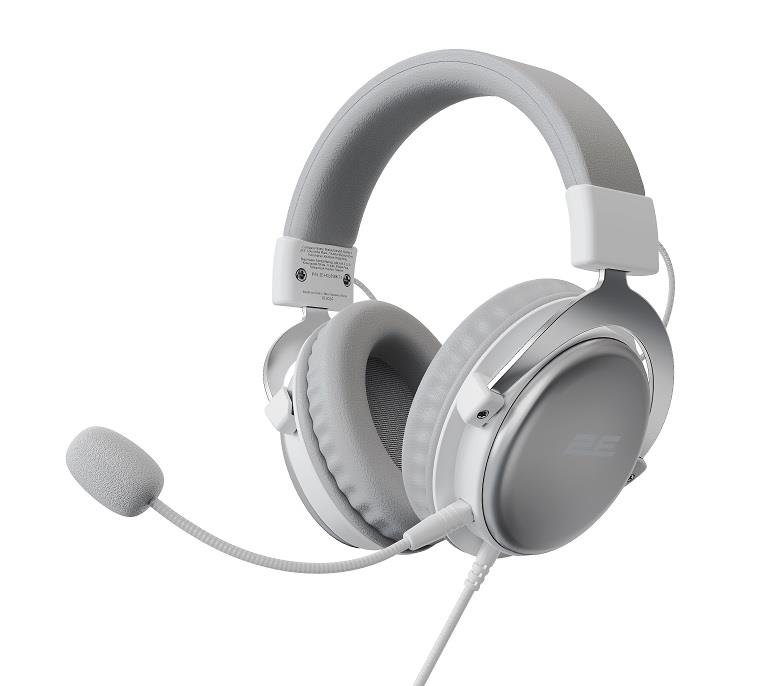 Гарнітура ігрова 2E GAMING HG355, 7.1, mini-jack/dual 3.5мм/USB-A, 1.5/1.5/0.2м, білий