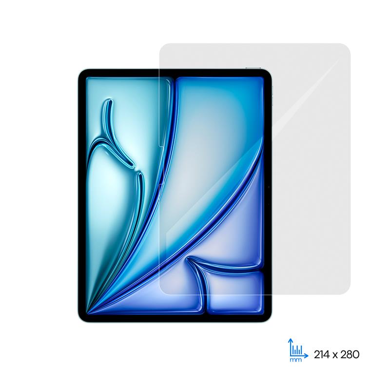 Захисне скло 2E для iPad Air 13" (2024-2025), 2.5D, прозорий