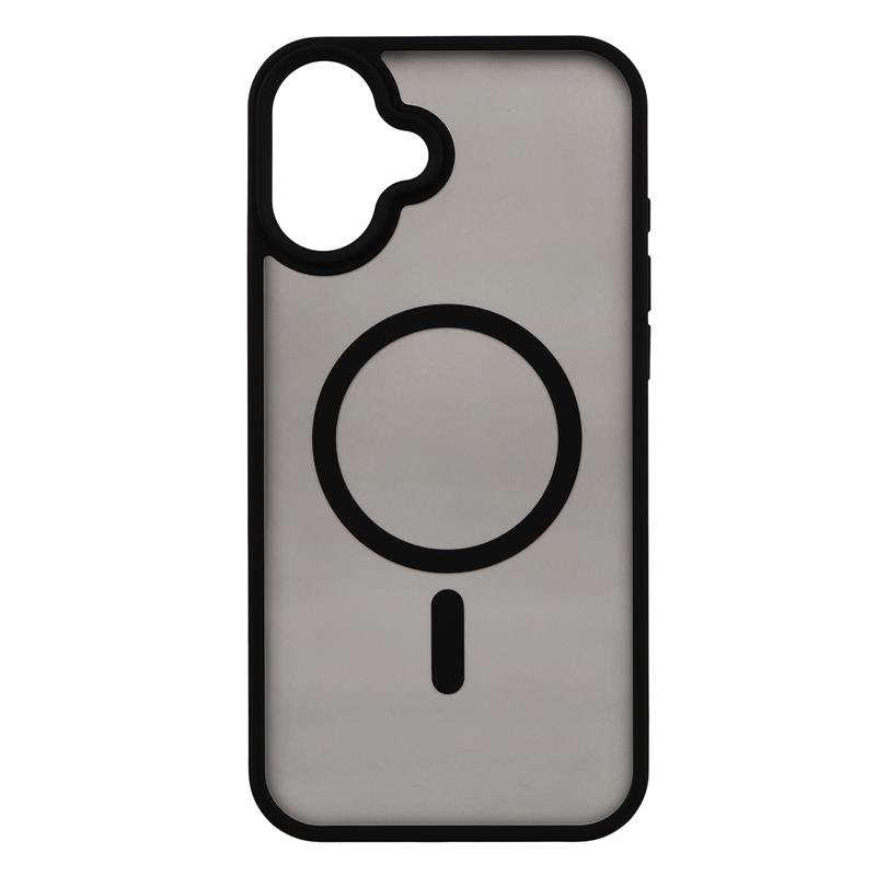 Чохол 2Е Basic для iPhone 16 Plus, Soft Touch MagSafe Cover, чорний