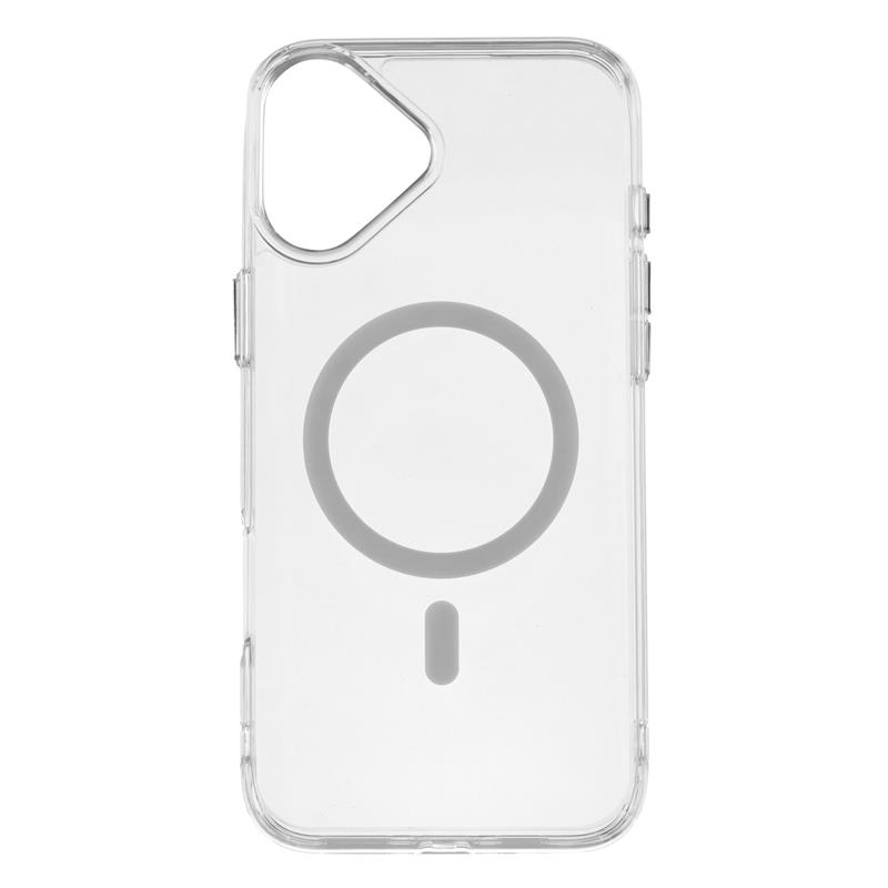 Чохол 2Е Basic для iPhone 16 Plus, Transparent MagSafe Cover, прозорий