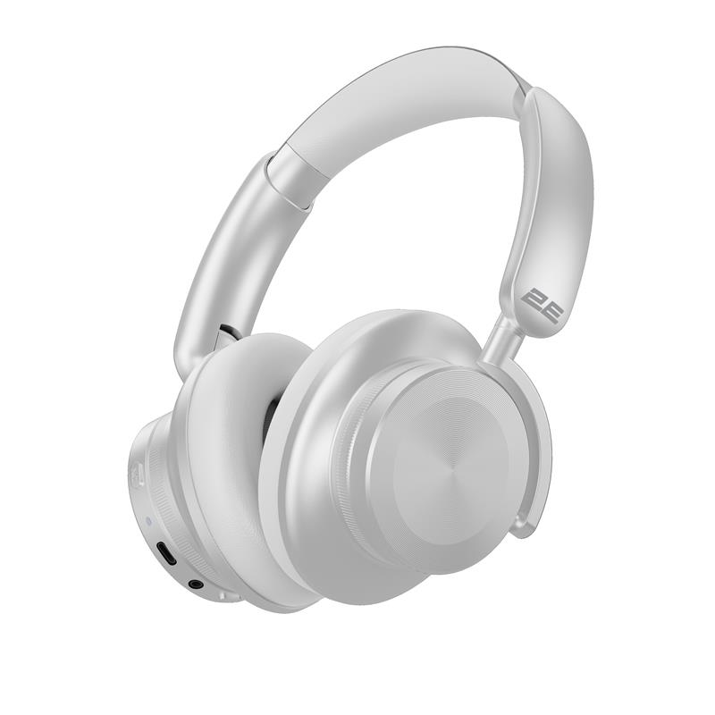 Навушники Over-ear 2E SVOЇ Pro, BT 5.4, IPX4, SBC, AAC, ANC, Mic, Сріблястий