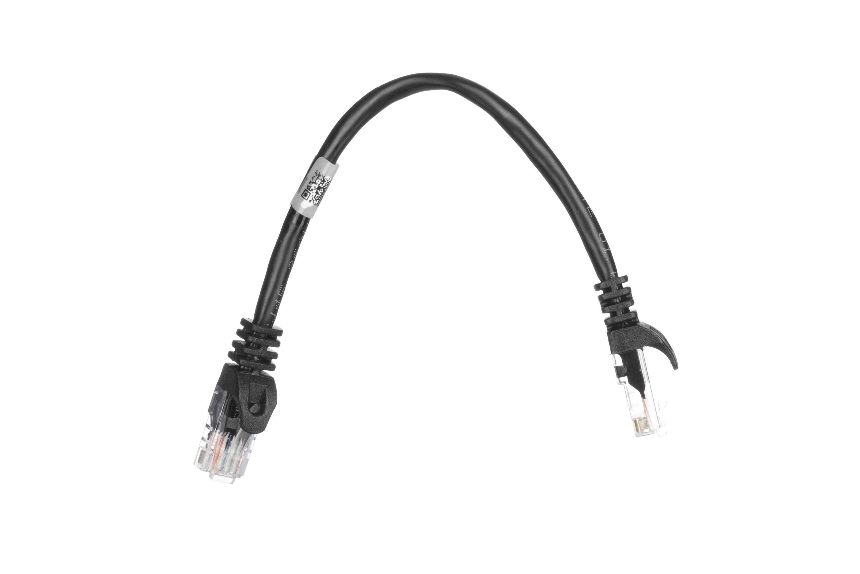 Патч-корд 2E Cat 5e,UTP,RJ45, 26AWG ,7/0.16 CCA, 0.20m, PVC,Black